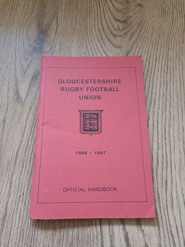 Gloucestershire Rugby Football Union 1986-87 Official Handbook