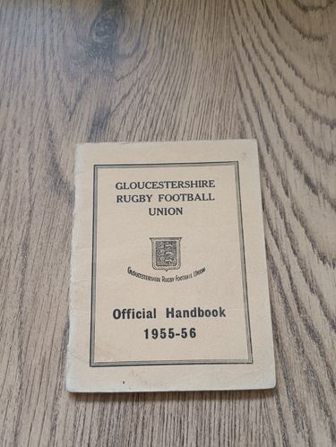 Gloucestershire Rugby Football Union 1955-56 Official Handbook
