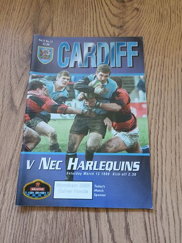 Cardiff v Harlequins March 1999