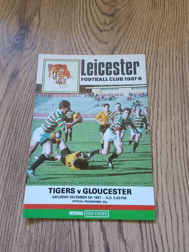 Leicester v Gloucester Dec 1987