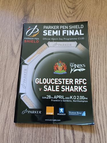 Gloucester v Sale Apr 2002 Parker Pen Shield Semi-Final