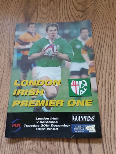 London Irish v Saracens Dec 1997