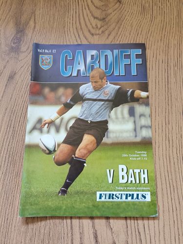 Cardiff v Bath Oct 1998