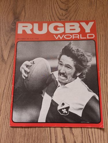 'Rugby World' Volume 10 Number 12 : December 1970 Magazine