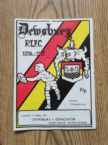 Dewsbury v Doncaster April 1977