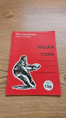 Wigan v York March 1980