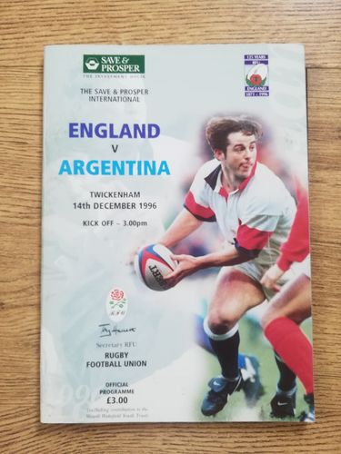 England v Argentina 1996