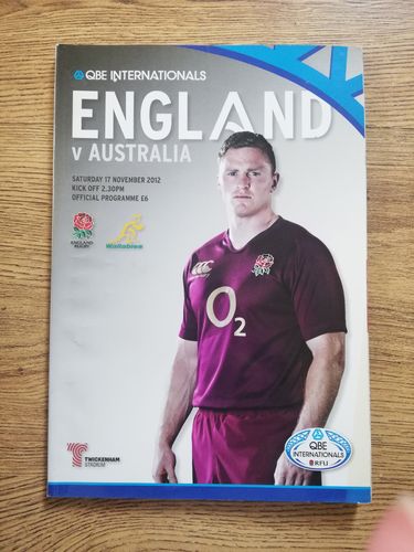 England v Australia 2012