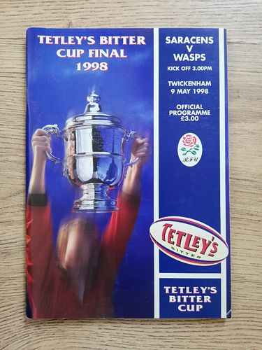 Saracens v Wasps May 1998 Tetleys Bitter Cup Final