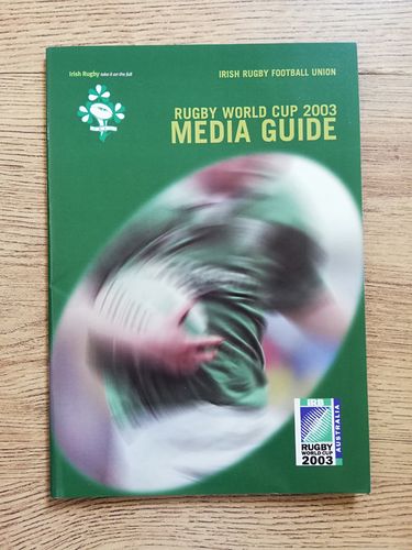Ireland 2003 Rugby World Cup Media Guide