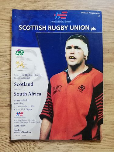 Scotland v South Africa 1998