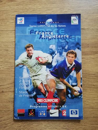 France v England 2002
