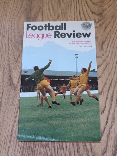' Football League Review ' Vol 4 No 406 Sept 1969 Football Magazine