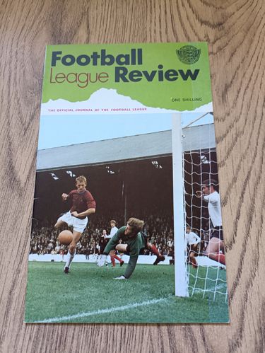 ' Football League Review ' Vol 4 No 407 Sept 1969 Football Magazine