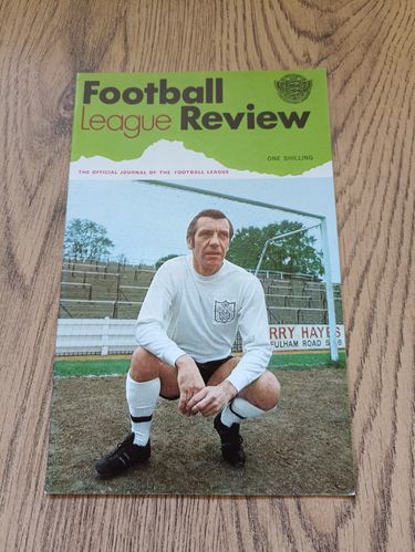 ' Football League Review ' Vol 4 No 420 Jan 1970 Football Magazine