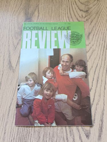 ' Football League Review ' Vol 5 No 501 Aug 1970 Football Magazine
