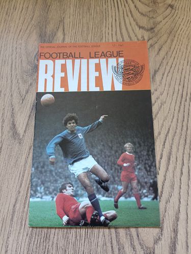' Football League Review ' Vol 5 No 514 Nov 1970 Football Magazine