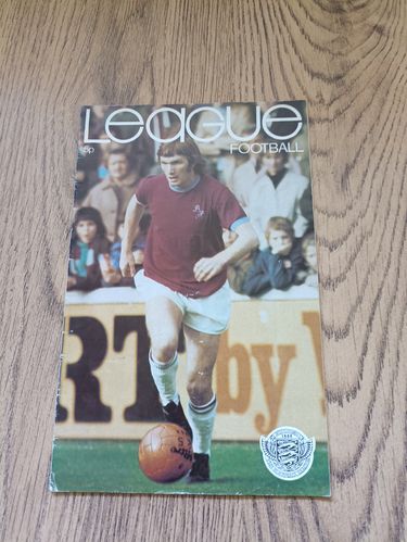 ' League Football ' Vol 7 No 718 Dec 1972 Football Magazine