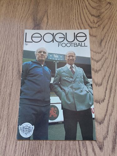 ' League Football ' Vol 8 No 803 1973/74 Football Magazine