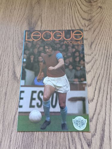 ' League Football ' Vol 8 No 806 1973/74 Football Magazine