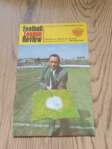 ' Football League Review ' Vol 3 No 2 Aug 1968 Football Magazine