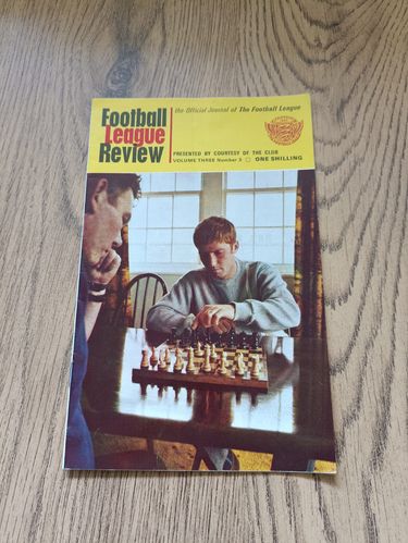 ' Football League Review ' Vol 3 No 3 Aug 1968 Football Magazine