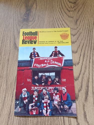 ' Football League Review ' Vol 3 No 18 Dec 1968 Football Magazine