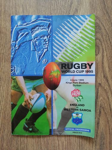 England v Western Samoa 1995 Rugby World Cup