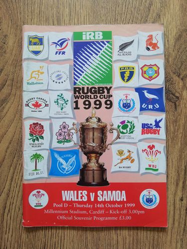 Wales v Samoa 1999 Rugby World Cup