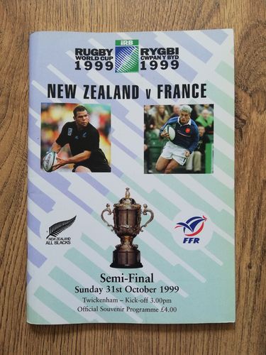New Zealand v France 1999 Semi-Final Rugby World Cup