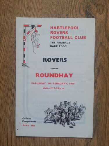 Hartlepool Rovers v Roundhay Feb 1979