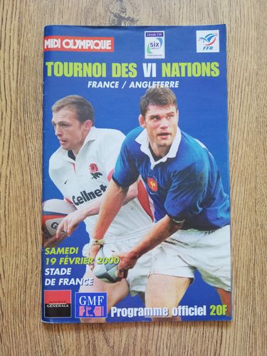 France v England 2000