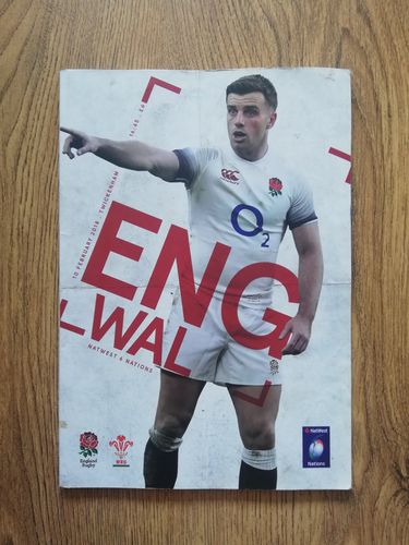 England v Wales 2018