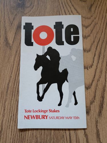 Newbury May Meeting 1982 Horse Racing Racecard