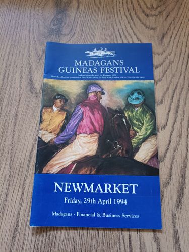 Newmarket Spring Meeting 1994 Horse Racing Racecard