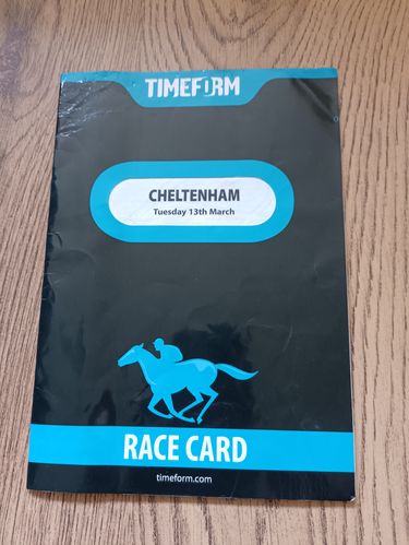 Timeform Cheltenham Festival 2012 Horse Racing Racecard