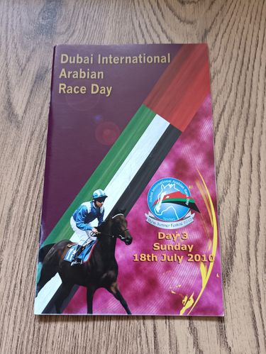 Newbury Dubai Summer Festival 2010 Horse Racing Racecard