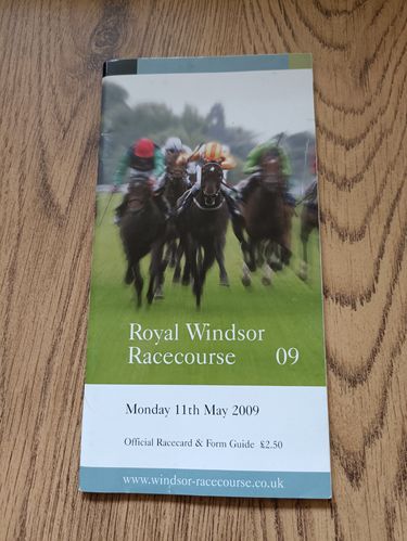 Royal Windsor May Meeting 2009 Horse Racing Racecard