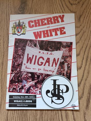 Wigan v Leeds Nov 1986