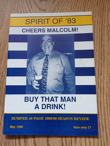 ' Spirit of '83 ' May 1999 Bristol Rugby Supporters' Club Brochure