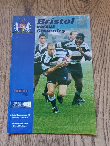 Bristol v Coventry Oct 1998