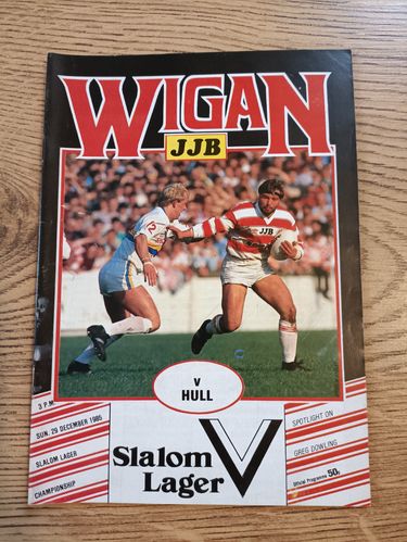 Wigan v Hull Dec 1985