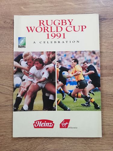 ' Rugby World Cup 1991 - A Celebration ' Pre-Final Brochure