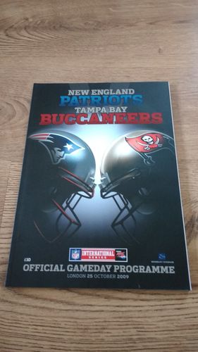 New England Patriots v Tampa Bay Buccaneers 2009 Int'l Series American Football Programme