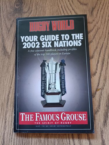 Rugby World Guide to the 2002 Six Nations Booklet