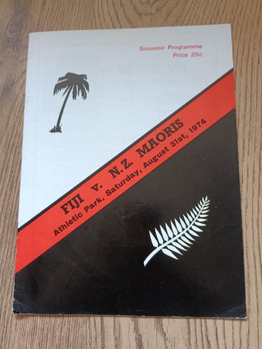 New Zealand Maoris v Fiji 2nd Test Aug 1974