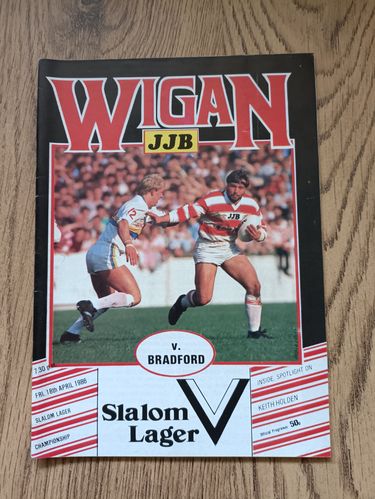 Wigan v Bradford April 1986