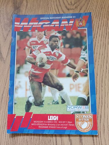 Wigan v Leigh March 1993