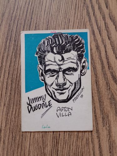 Jimmy Dugdale - Aston Villa 1959 Master Vending Did You Know Football Card