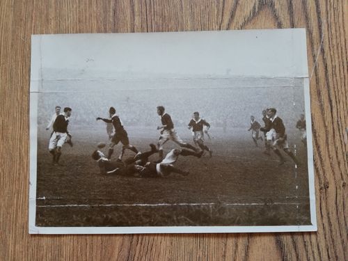 Scotland v Wales 1936 Rugby Photograph